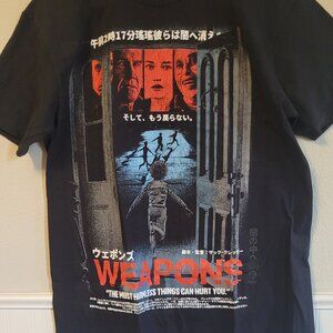 RARE Rucking Fotten WEAPONS Variant T-Shirt - Zach Cregger Horror - LTD L